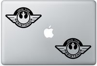 Star Wars Resistance Symbol Logo LeporeDecals0597 Set Of Two (2x) , Decal , Sticker , Laptop , Ipad , Car , Truck