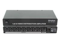 Shinybow 1x8 (1:8) 8-Way S-Video (Y/C) Video Splitter Distribution Amplifier SB-3706SV