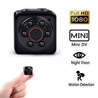 Mini Camera, PANNOVO Sport Mini DV HD 1080P 12.0MP Dash Camera DVR Motion Detection Video Camera with Infrared Night Vision