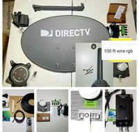 New AT&T Complete Directv 4K Satellite Dish Full HD Sat 101' 110' 119' 103' 99' 95 Reverse Band Last Test Full English, Spanish & Local Station FULL lLive 24/7 Tech Support