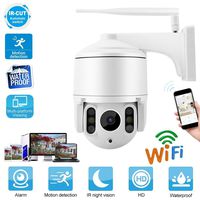 Zopsc Mini PTZ Camera 1080P Outdoor IP Camera IP66 Waterproof Surveillance Camera with Humanoid Tracking, Human Shape Detection, Night Vision Support Two Way Audio. (US)