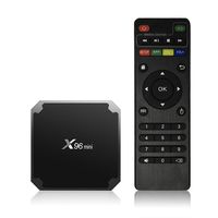 Docooler X96mini Smart Android 7.1.2 TV Box Amlogic S905W Quad Core H.265 VP9 HDR10 Mini PC 1GB / 8GB DLNA WiFi LAN HD Media Player US Plug