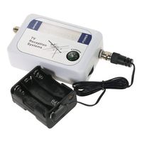 Toolso Digital Satellite Finder Satellite Signal Finder Satellite Signal Meter TV Antenna Satellite Signal Finder Meter with Compass