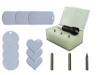 Maker 3-in-1 Etching/Engraving Tool Kit with Precision, Normal, and Blunt Tips and Metal Stamping Blanks for use in Maker, Explore, Explore One, Explore Air by Zoom Precision