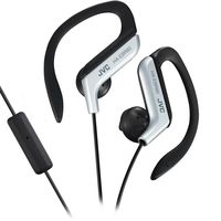 JVC HAEBR80S Sports Clip Headphones (Silver), One Size
