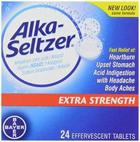 Alka-Seltzer-Extra Strength Tablets, Extra-Strength Antacid & Pain Relief, Original, 24 ct