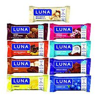 LUNA BAR - Gluten Free Bar - 9-Flavor Variety Pack - (9 Count, 1.69 Ounce Snack Bars)