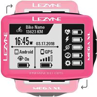 LEZYNE Mega XL GPS Bike Computer, Pink