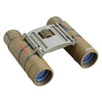 TASCO Essentials Roof Prism Roof MC Box Binoculars, 10 x 25mm, Brown Camo
