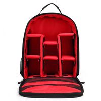 GBSELL Large Pieces Travel Camera Shoulder Carry Case Bag For Canon For Nikon For Sony (Red)