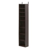 FURINNO Indo 8-Tier Media Tower, Espresso