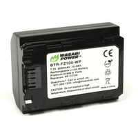 Wasabi Power Battery for Sony NP-FZ100 and Sony a9, a7R III, a7R IV, a7 III