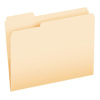 Pendaflex File Folders, Letter Size, 1/3 Cut, Manila, 250 per Box (752250)