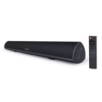 Sound Bar, BYL 80W Home Theater Soundbar System with IR Remote Function, Wired and Wireless Bluetooth 5.0 Audio Speaker (Treble/Bass Adjustable,34-Inch, 2019 Beef Up Version)