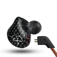 Easy KZ ZST Hybrid Banlance Armature with Dynamic In-ear Earphone 1BA+1DD Hifi Headset (ZST no mic)