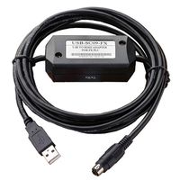 PLC Programming Cable USB-SC09-FX for Mitsubishi MELSEC FX PLC to RS422 Adapter