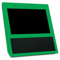 MightySkins Skin Compatible with Amazon Echo Show - Solid Green | Protective, Durable, and Unique Vinyl Decal wrap Cover | Easy to Apply, Remove, and Change Styles | Made in The USA