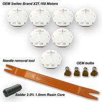 Dr.Speedometer GM Stepper Motor Repair Kit X27 168 - (7 Motor Kit) Fits All 03-06 Chevy Silverados, Tahoes, Yukons, Suburbans +