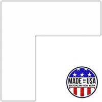 20x24 Smooth White / Super White Custom Mat for Picture Frame with 16x20 opening size (Mat Only, Frame NOT Included)