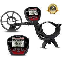 DR.ÖTEK Lightweight Metal Detector with Graphic Display, Multi-Function with Pinpointer, Easier to Find Valubles, Big Waterproof Coil for Greater Depth with Backlit LCD, Innovative Memory Mode