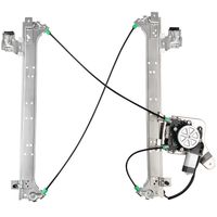 Power Window Regulator for Chevy Avalanche Silverado Suburban, GMC Sierra Yukon, Cadillac Escalade, Rear Left Driver Side, Motor Assembly.