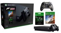 Microsoft Xbox One X 1TB Forza Horizon 4 Bundle with 3 Month Game Pass + Night Ops Camo Special Edition Wireless Controller | Include：Xbox One X 1TB Console ,Wireless Controller,Forza Horizon 4