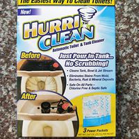 AdaAda 1 Pack Fast Toilet Powder Kitchen Cleaner Toilet Leaner Toilet Tank Cleaner White