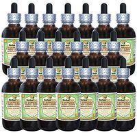 Eleuthero (Eleutherococcus Senticosus) Glycerite, Dried Leaves Alcohol-Free Liquid Extract (Brand Name: HerbalTerra, Proudly Made in USA) 20x4 fl.oz (20x120 ml)