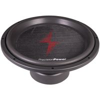 Precision Power PH.15 900W 15-Inch Phantom Series Dual 2 Ohm Subwoofer, Set of 1