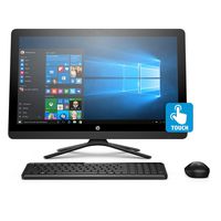 HP 24-g219 Intel J3710 Quad-Core 8GB 1TB HDD 23.8' Full HD Touchscreen AIO PC (Renewed)