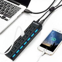 7-Port USB Hub USB 2.0 Hub with Code 80WNY72N-only 7.2 USD-Last 2 Days!!!!