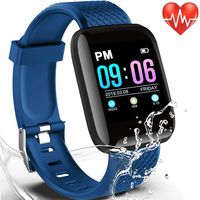 Fitness Tracker Watch for Women Man Fitness Watches with Blood Pressure Heart Rate Monitor Smart Watch IP67 Waterproof Activity Tracker 1.3 Color Screen Sport Pedometer Wrist Watch