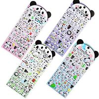 C-Pioneer 3D Cute Panda Diary Stamp Sticker DIY Album Decorative Stationery Stickers Scrapbooking Memo Pad Bubble Sticker