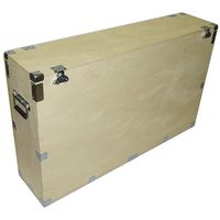 Crate Style Case for 50 Inch Plasma Lcd Led - 1/2 Inch Bare Wood Inside & Out - Kit Form - Inside Dimensions 50 X 9 X 30 High