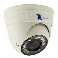 LineMak HD-MAK, IP Dome Camera, 1/2.8 Sony CCD Sensor, 2.0Mp/1080p, 3.3-12mm varifocal Lens, 15pcs LEDs, 82ft-98ft IR Distance, IK6/IP66, PoE, for NVR or Surveillance recorders.