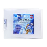 The Original SWINGLOCK Frosted Art Photo 17x11landscape Presentation Folder by Itoya - 11x17