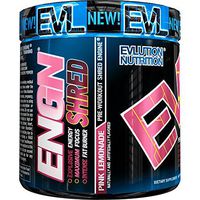 Evlution Nutrition ENGN Shred Pre Workout Thermogenic Fat Burner Powder, Energy, Weight Loss, 30 Servings (Pink Lemonade)