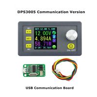 Step Down Power Supply Module, SENRISE DPS3005 DC32V/5A Constant Voltage, Digital Control Programmable Power Supply With LCD Display (DPS3005-USB)