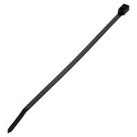 Panduit PLB2S-C0 Double Loop Cable Tie, Standard, Weather Resistant Nylon 6.6, 7.6-Inch Length, Black (100-Pack)