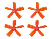 Microheli Plastic 5-Blade Propeller 2035 CW/CCW (ORANGE) - Blade Torrent 110 FPV