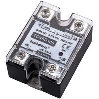 Twidec/Output Single Phase SSR Solid State Relay 100A 3-32V DC to 24-480V AC SSR-100DA