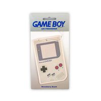 Just Funky Nintendo Game Boy Fresh Strawberry Scent Car Air Freshener, Official Nintendo Collectible