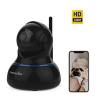 Wansview Wireless 1080P IP Camera, WiFi Home Security Surveillance Camera for Baby /Elder/ Pet/Nanny Monitor, Pan/Tilt, Two-Way Audio & Night Vision SD card slot Q3-S