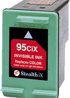 Stealth iX Ink - HP 95CiX (C8766WN) - Invisible Ink Replacement for Color Cartridge