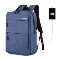 Klinsten Backpack for Men Elegant and Excellent Design Waterproof and Scratchproof Travel Laptop Backpack with USB Charging Port Size 18.8 x 12.2 x7.2 Inch