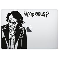 Sticker decal with Joker Supervillain design, Computer Sticker, Laptop Sticker, Macbook Sticker, Ipad Sticker, Computer Decal, Laptop Decal, Ipad Decal. Cool Accessories for Laptop, Computer, Ipad.