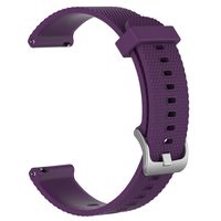 ZSZCXD Band for Garmin Vivoactive 3/Vivomove HR, Silicone Replacement WatchBand Strap Band Wristband for Garmin Vivoactive 3 and Garmin Vivomove HR (Purple, Small)