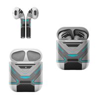 Skin Decals for Apple AirPods - Spec - Sticker Wrap Fits 1st and 2nd Generation