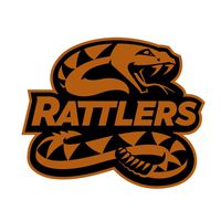 Arizona Rattlers Alternate Logo OriginalStickers0061 Set Of Two (2x) Stickers , Laptop , Ipad , Car , Truck , Size 4 inches on Longer Side