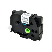 SuperInk 1PK Compatible for Brother HSe-251 HSe251 HS-251 HS251 Black on White Heat Shrink Tube Label Tape use in PT-D600 E500 E500VP E550W PT-P700 PT-P750WVP Printer (0.92''x 4.92ft, 23.6mm x 1.5m)